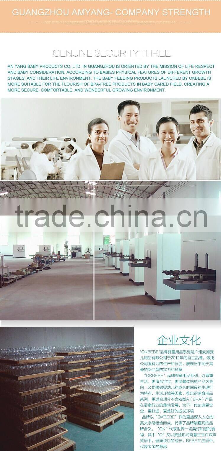 Factory price 150ml heat-proof baby bottle, impact resistance bpa free ppsu baby feeding bottle