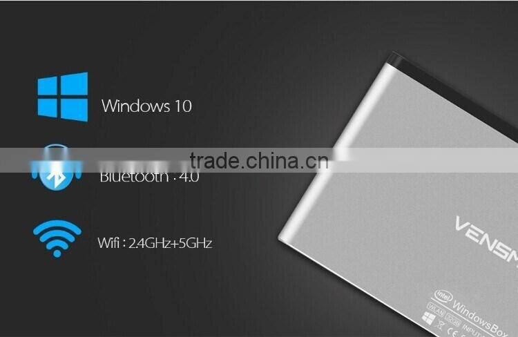 Vensmile IPC002 Plus All in one Mini PC with Win10 and Intel Cherry Trail Z8300 Mini PC