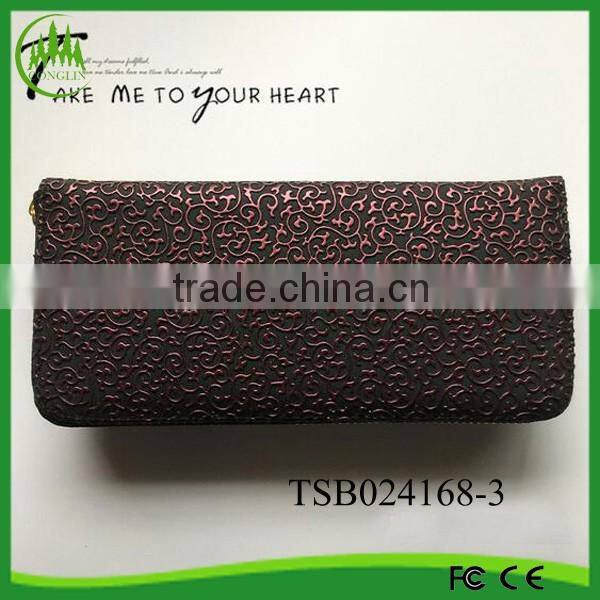 2016 latest design fancy ladies purse wallets women brand clutch wallet bag
