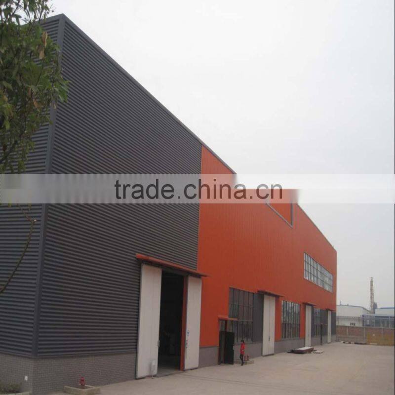 Low cost fabrication shed design steel building