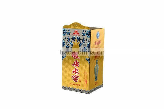 Eco-Friendly Good Looking Folding Wine Packaging Box