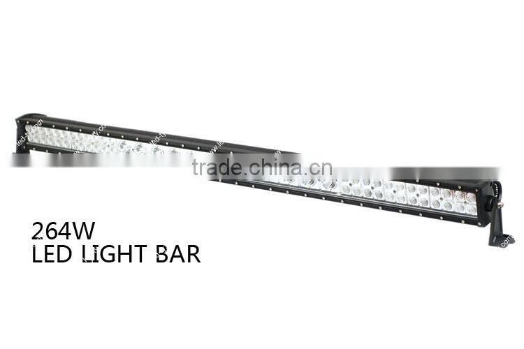 264W Car LED Light Bar, LED Driving Lights, 50 inch Hybrid Offroad LED Light Bar