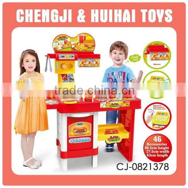 Educational learning set wooden baby walker