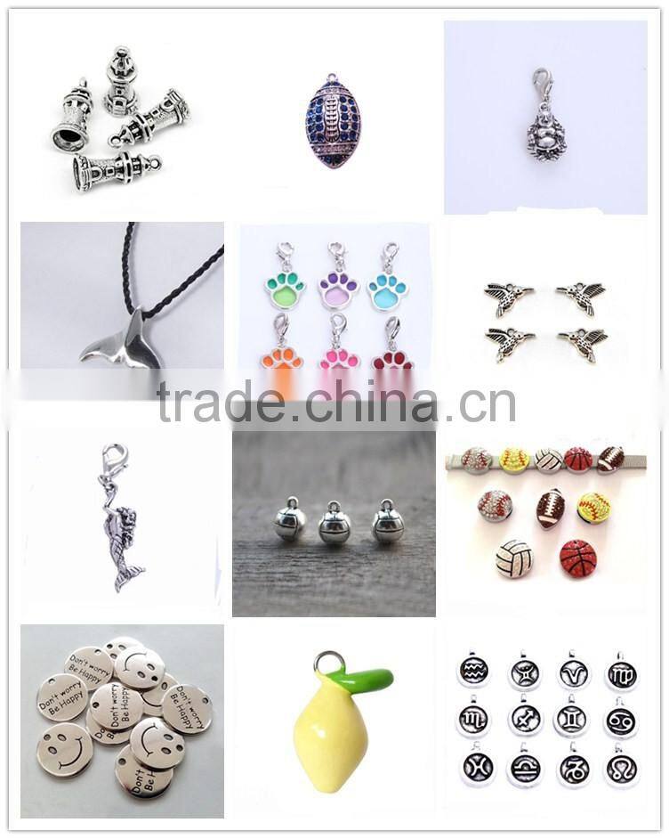 Antique Bronze Rocket Charms Star Missile Pendant