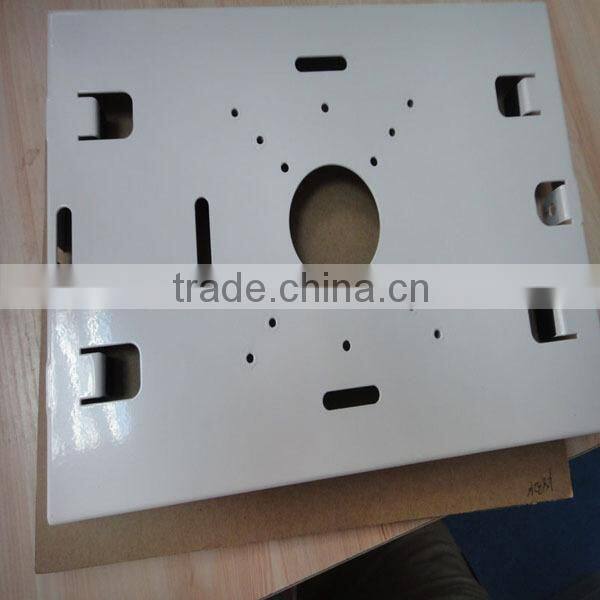 High quality custom white powder coating sheet metal stamping