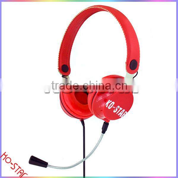 Hi-Fi Stereo Gaming Internet Meeting Stereo OEM ODM Headset for PC and Gaming