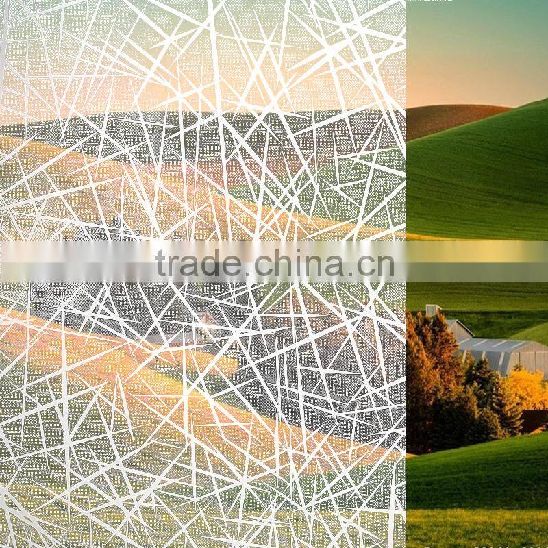 Transparent pe protective window film for glass table