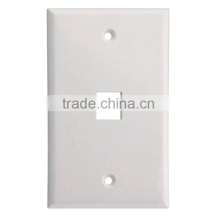 Factory Price High Quality Room Network Multiple Port Faceplate