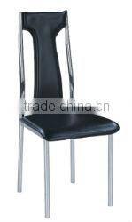 Modern chromed PVC Dining Chair