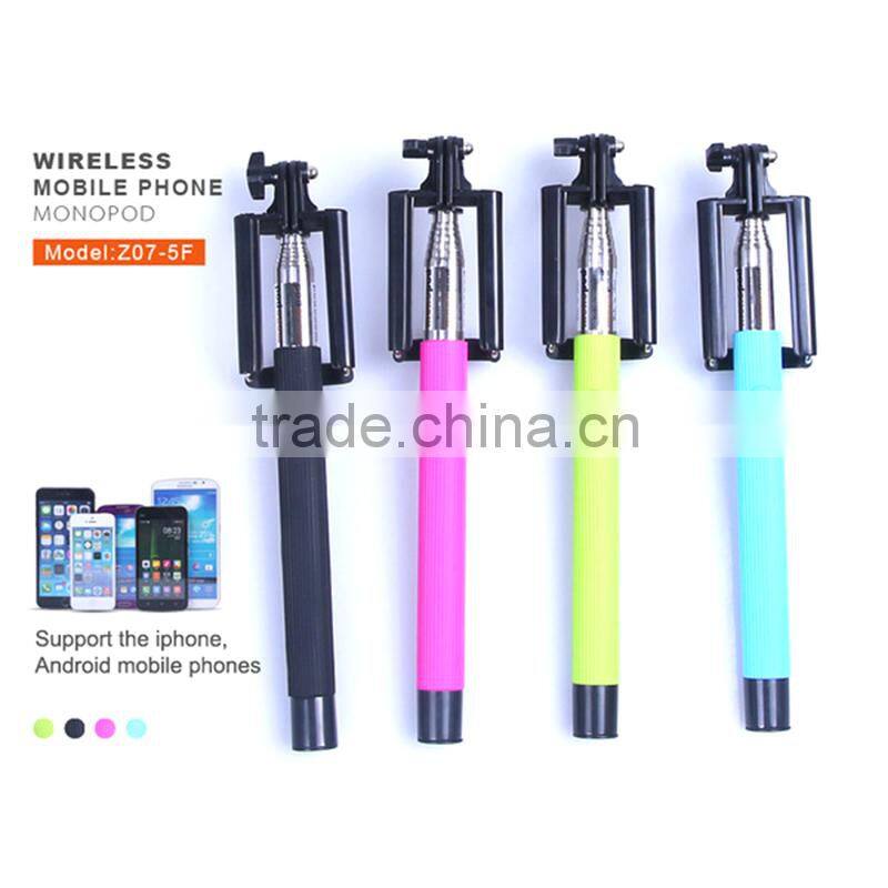 Wireless mobile phone selfie stick for nokia lumia made in china