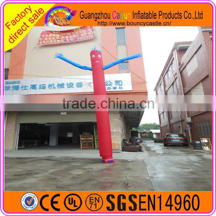 Red inflatable sky dance air dance advertising model