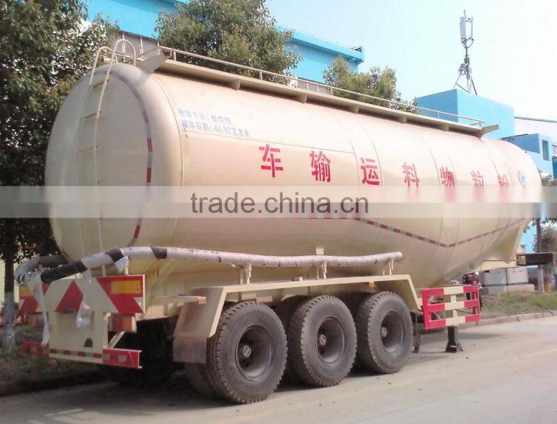Bulk powder goods tanker trailer
