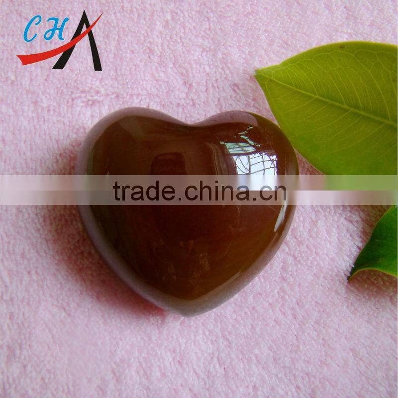 40*35*20 mm various semi precious Heart Stone Wholesale