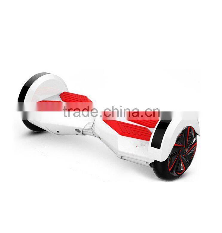 8 inch self balancing electric scooter 2 wheel smart scooter bluetooth speaker 2015 facory price