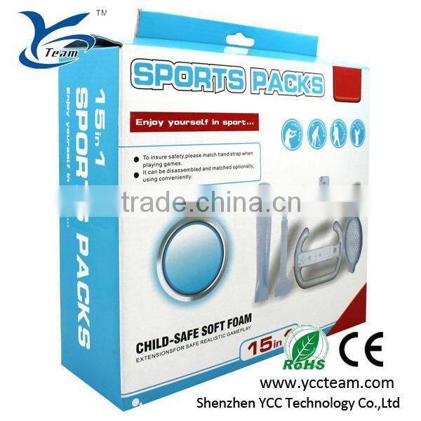 For WII SPORTS game PACK 45IN1 ,the grand slam sport. video game accessories