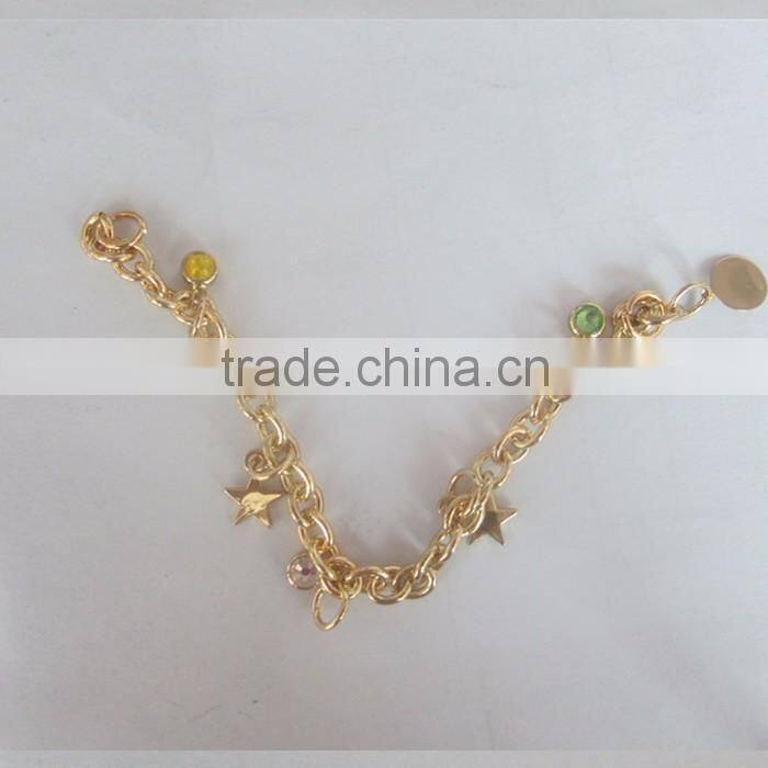 Beautiful Golden Color Star Bracelet Made In China With High Quality