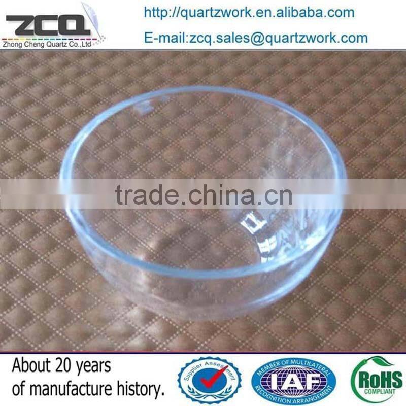 High Purity Lab Micro Quartz Cuvette Fused Silica Crucible