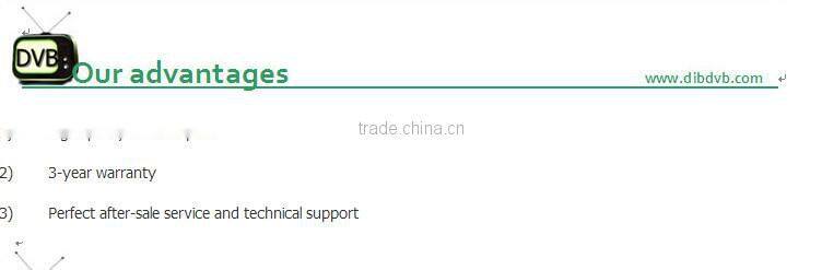 Digital catv headend mpeg4 to mpeg2 transcoder IPTV transcoder