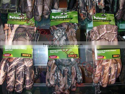 HS593 Men's Camoskinz Insulated II Gloves with Thinsulate Insulation Camouflage Insulated Hunting Gloves