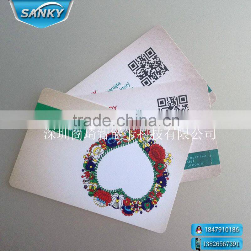 National Health Card Printing with QR Code & Hico Magnetic