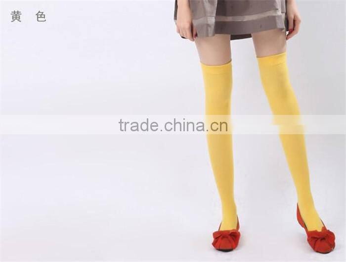 lovely fashion long socks colorful young teen girls sock