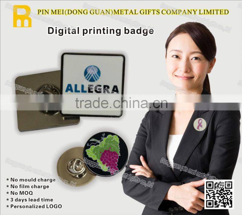 Wholesale Custom Metal Lapel Pins Badge with epoxy