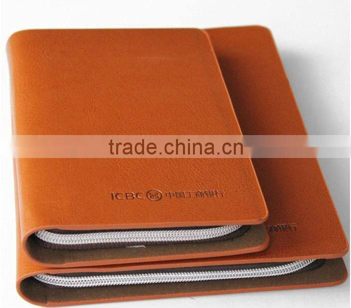 B5 Filofax leather zipper organizer notebook