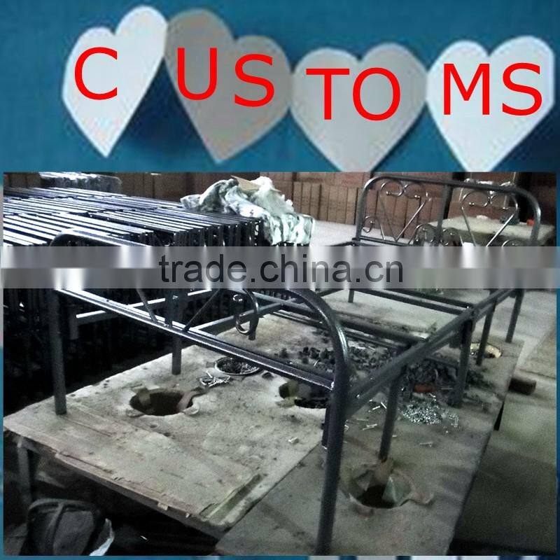 4 folding metal bed frame