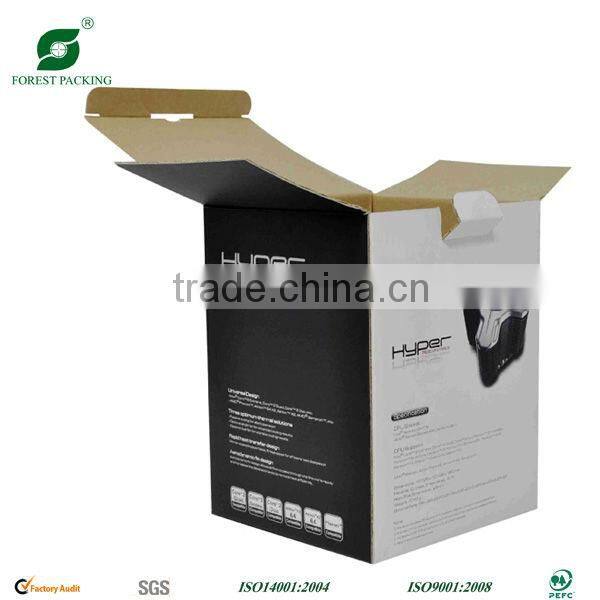 PRINTED CORRUGATED ELECTRONIC PRODUCT PACKING BOX