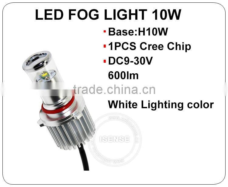 New arrival ! 10w 9-30v rgb color fog light 9005 9006 h8 h11 for headlight