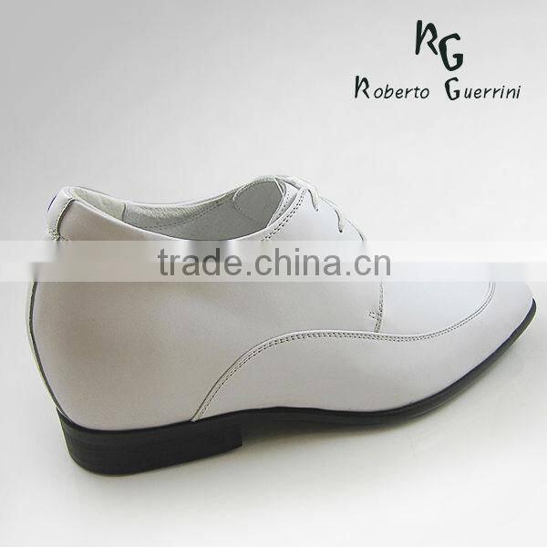 2013 men's white height increasing shoes