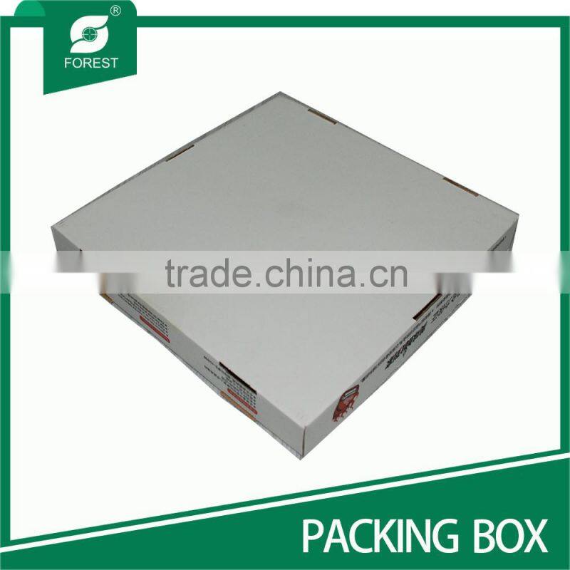 BEST SALE CHEAP CORRUGATED WHITE GONDOLA FOOD PACKAGING BOX