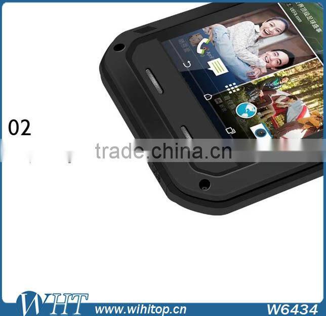 Love Mei Waterproof Case for HTC Desire 820 with Tempered Glass Screen Protector