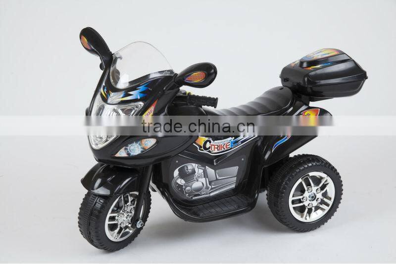 More color choice of lights Kids Electric ride on car three wheels