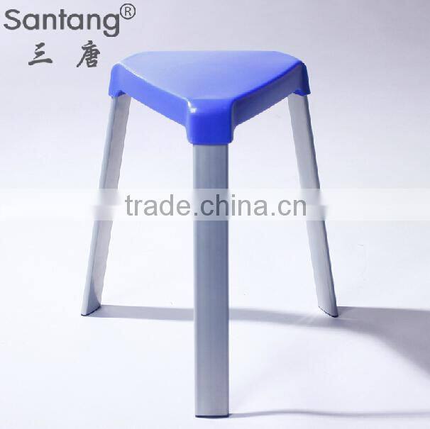 new wholesale cheap bright-colored STACKING metal stool used in promotion event 1534