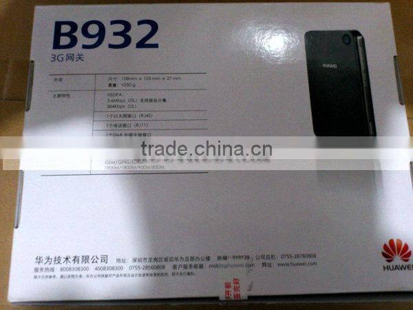 Huawei B932 3G wireless gateway 3G router with SIM slot unlocked