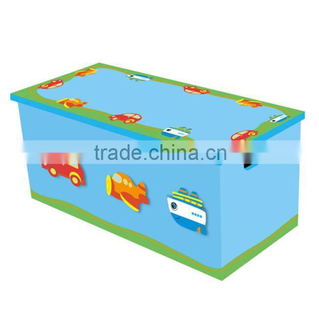 Wood cartoon pattern printed toy storage box,kid favourite fancy storage boxes,OEM available