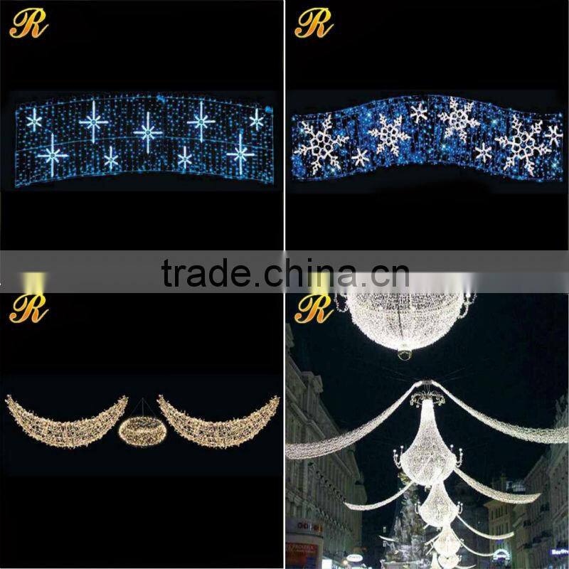 Outdoor street large Christmas ornaments for sale