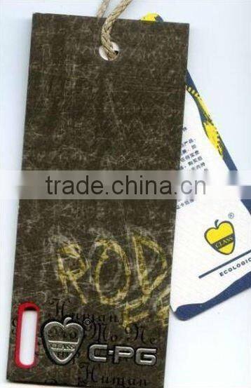 hang tag, garment hang tag, clothes hang tag