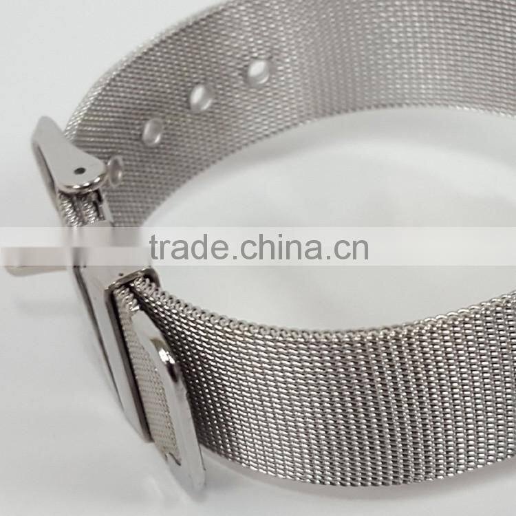 brick style face shiny thin style 304 stainless steel case and band classy watch