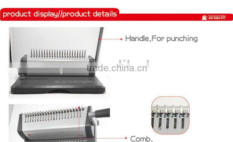 Office picture album binding machine for A4 from Hopu made in China