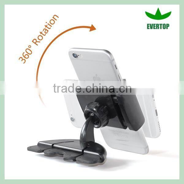 Hotsale 7inch CD slot mount tablet holder for car/ CD slot mount tablet holder for smartphone TS-VPH06A