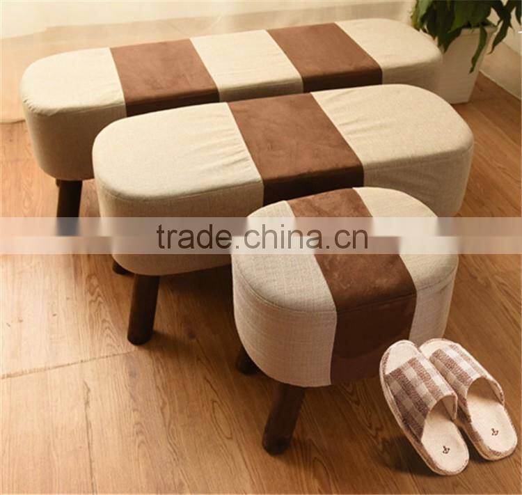 fashionable Wood Northern Europe Shoes stool Y338
