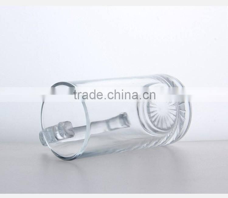 Wholesale high quality customized fancy all types beer glass mug with handle
