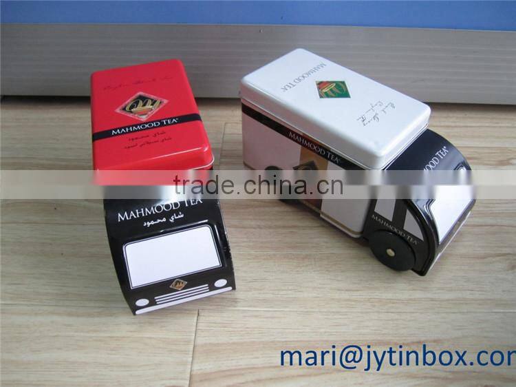 Factory directly coffee packaging, storage or promotion metal trunk box
