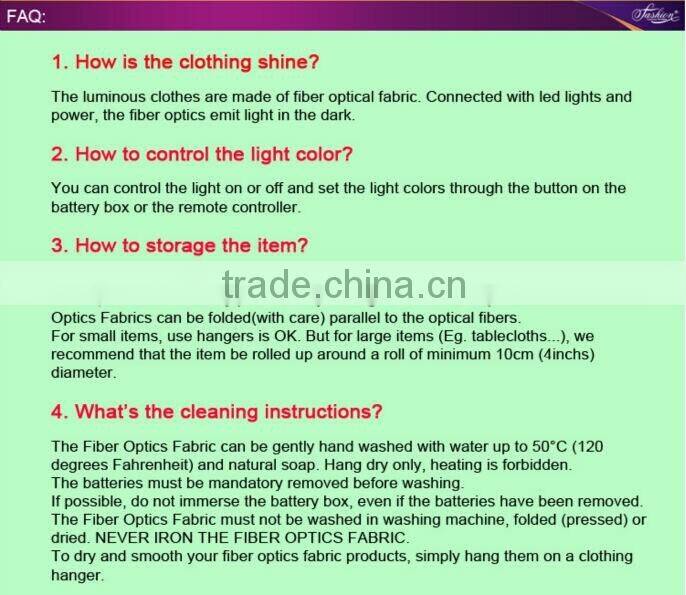 Luminous fabric white high fashionable party clothes fashion summer pet apparel dog clothes