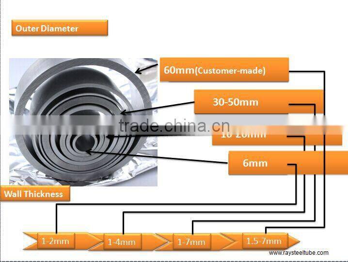 DIN2391 High Precision Black Phosphated Seamless Steel Tube