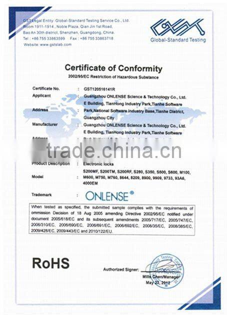 mechanical combination lock C2160