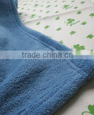 solid color coral fleece blanket