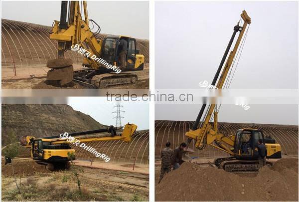 DFR-315 full hydraulic small digging machine used for piling